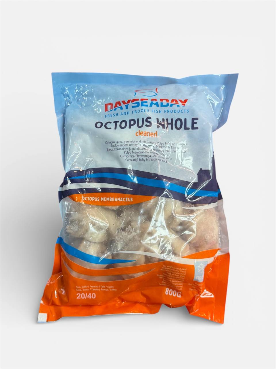 Мини осьминог замороженный 